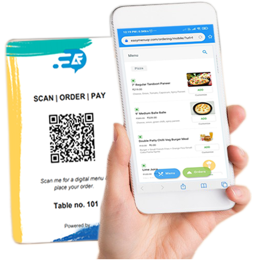 Easy Menu QR Ordering